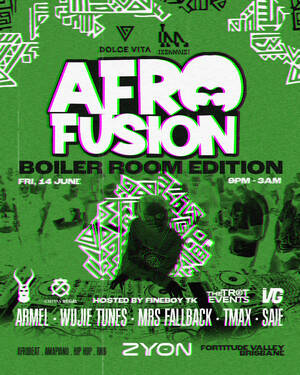 AFROFUSION - BOILER ROOM EDITION