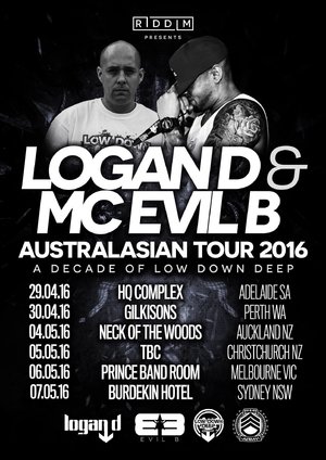 A Decade of Low Down Deep // Logan D & MC Evil B // Fiyah Muzik photo