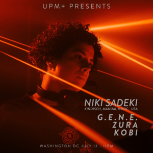 UPM+ Presents Niki Sadeki