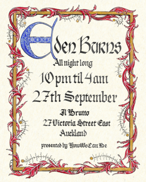 Eden Burns @ Il Brutto
