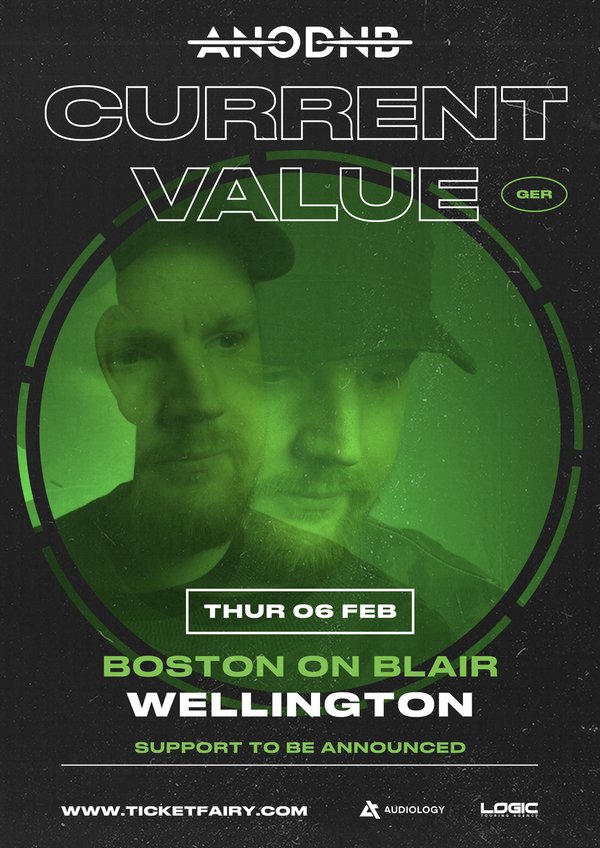 A Night of Drum & Bass ft. Current Value (WEL) Tickets Wellington