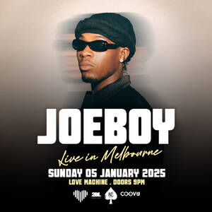 JOEBOY LIVE IN MELBOURNE