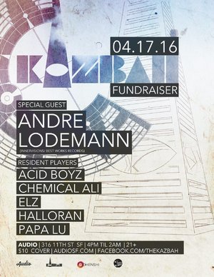 The Kazbah presents: Andre Lodemann photo