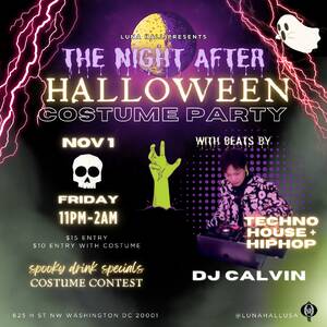 The Night After Halloween Party photo