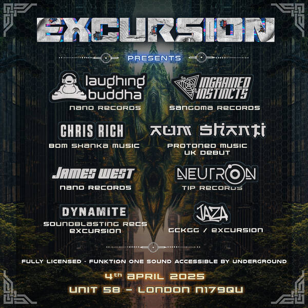Excursion April 2025 Tickets | London | Unit58 - Ticket Fairy