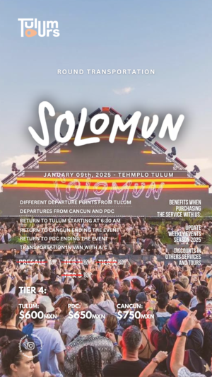 Transportation to SOLOMUN @ Tehmplo 09 JAN