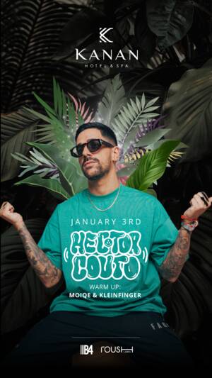 Hector Couto At Beach Club Kanan | Jungle Paradise Edition