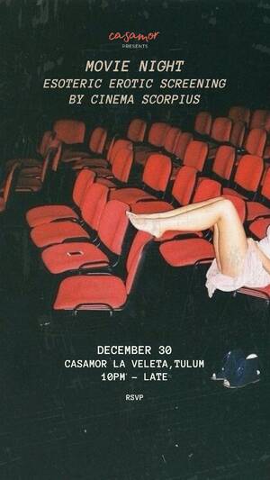 Erotic Screening by Cinema Scorpius