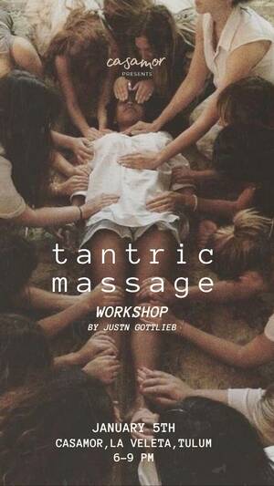 Tantric Massage Workshop + Jam