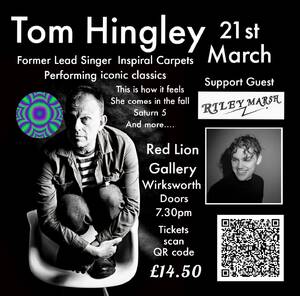Tom Hingley former lead singer of Inspiral Carpets