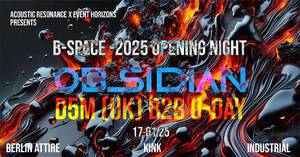 OBSIDIAN - D5M B2B U-DAY ALL NIGHT LONG