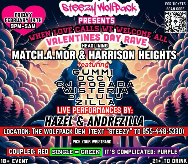 Valentine’s Day Rave's Tickets | San Diego | 710 13th St unit 314 ...