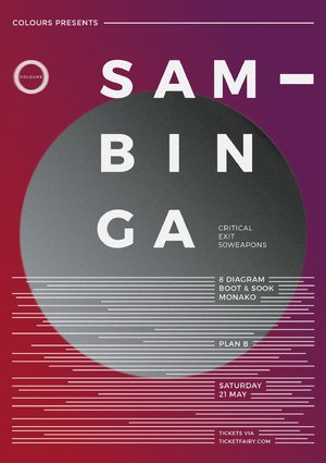 Colours presents : Sam Binga photo