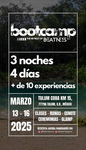 Bootcamp Tulum by Beatness