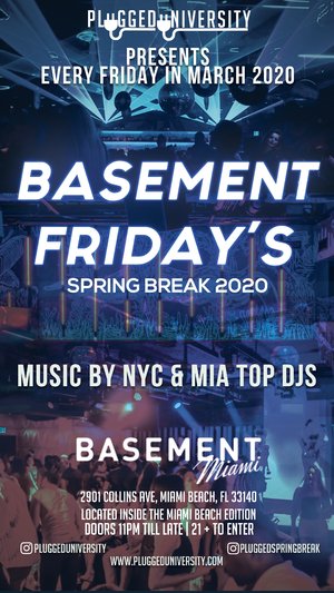 Basement Friday's 3/6