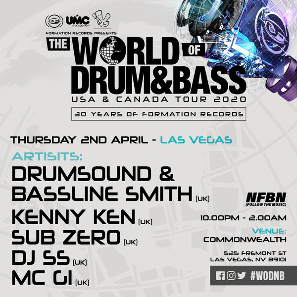 NFBN presents World of Drum N Bass Las Vegas Tickets Las Vegas