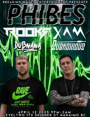 Phibes @ Level 2 W/ XAM, ROOKS, Dubnana & Subnoxious