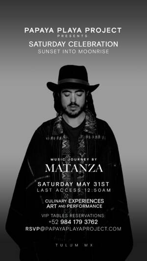 PPP Presents - SATURDAY CELEBRATION - Music Journey by @Matanza