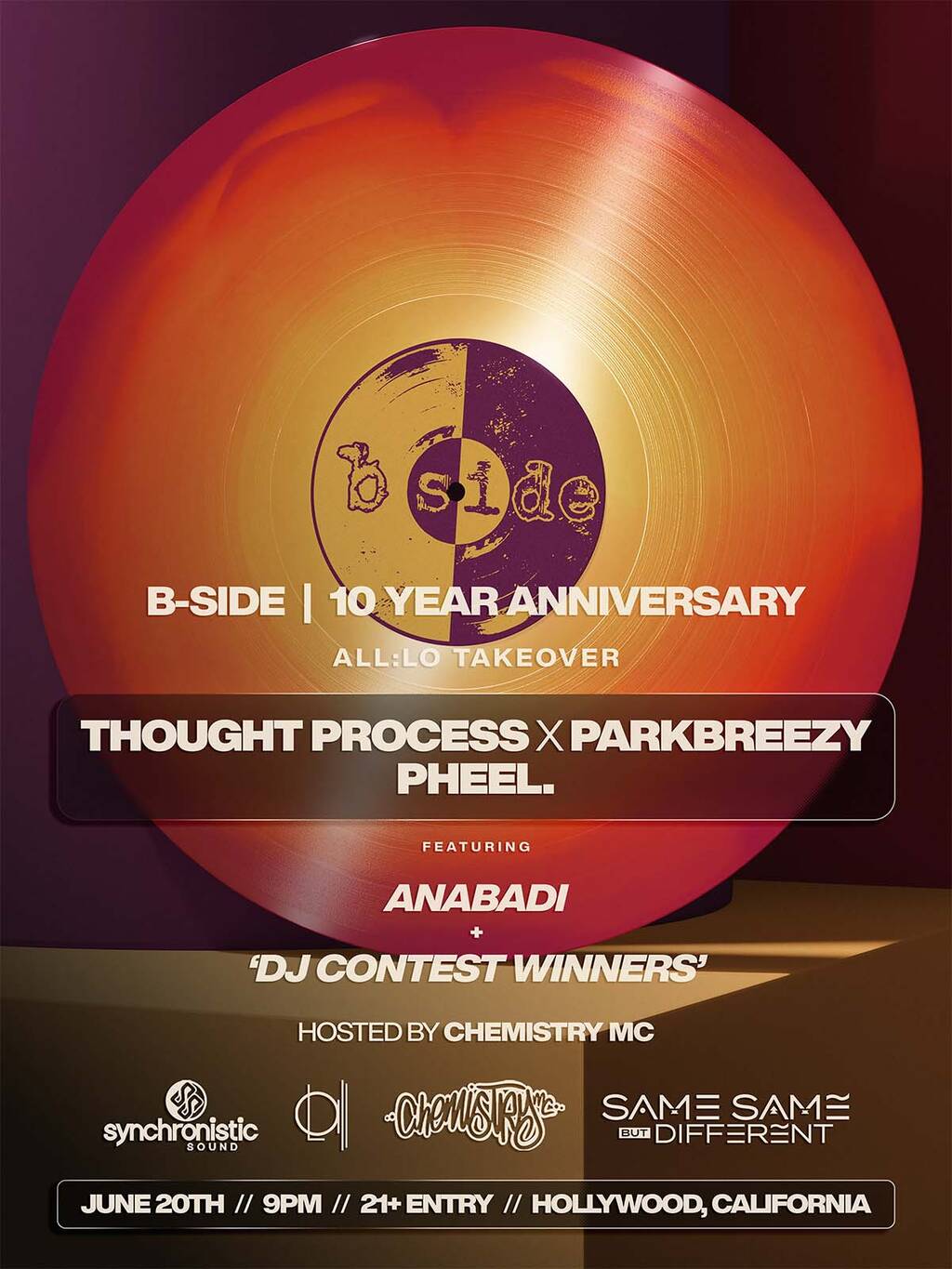 BSide 10 Year Anniversary with all:Lo Collective