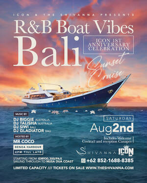 ICON R&B BOAT VIBES BALI photo