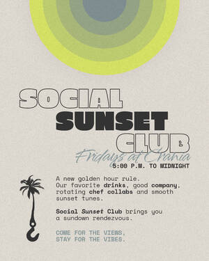 Social Sunset Club - Friday May 16th photo