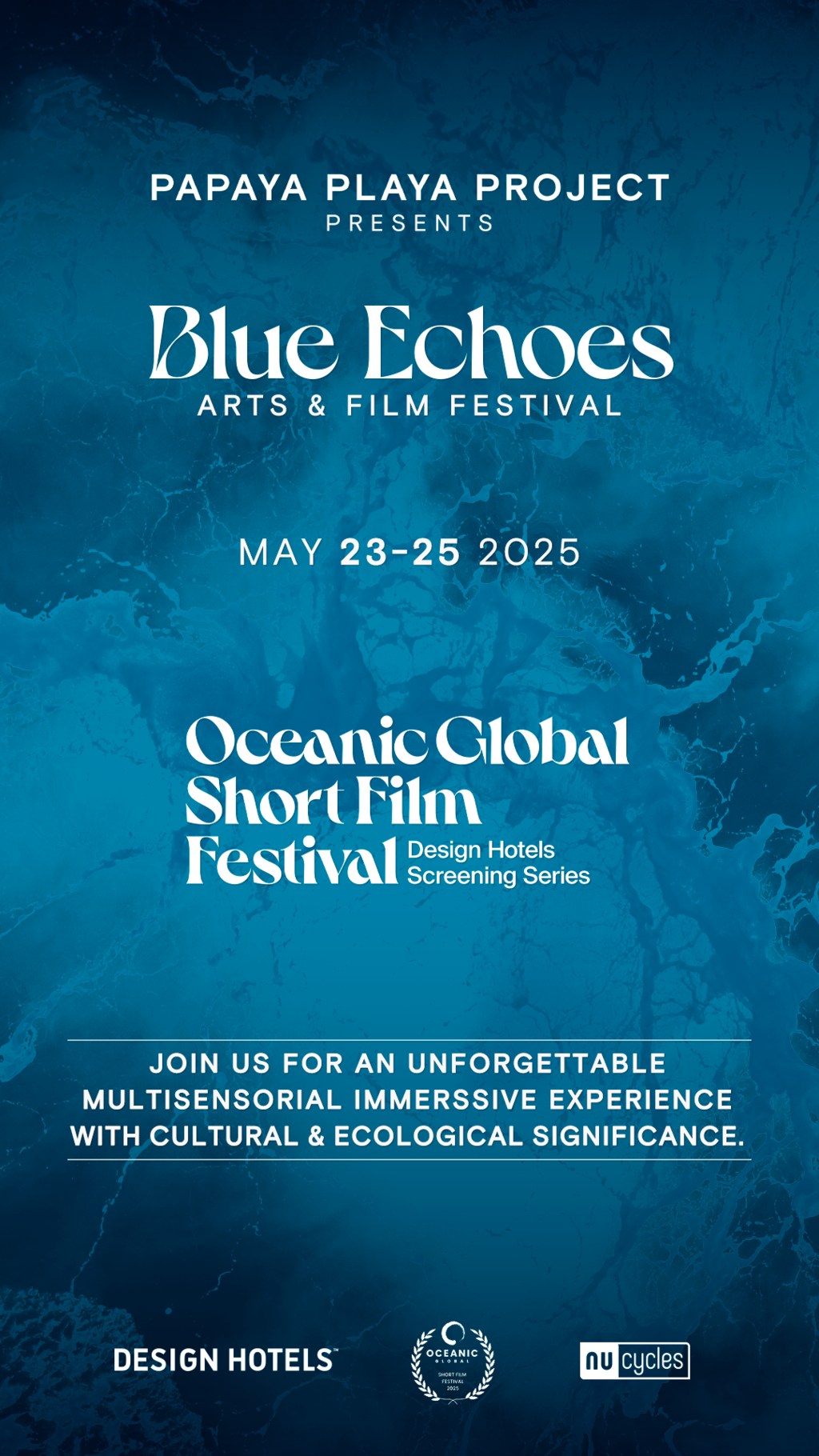 PPP Presents - BLUE ECHOES - Arts & Film Festival