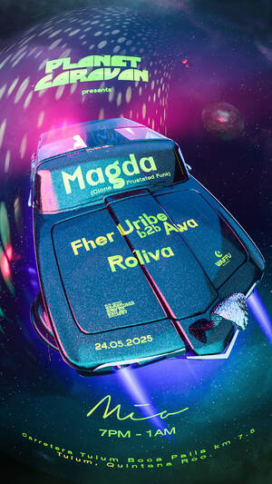 Planet Caravan presents -MAGDA photo