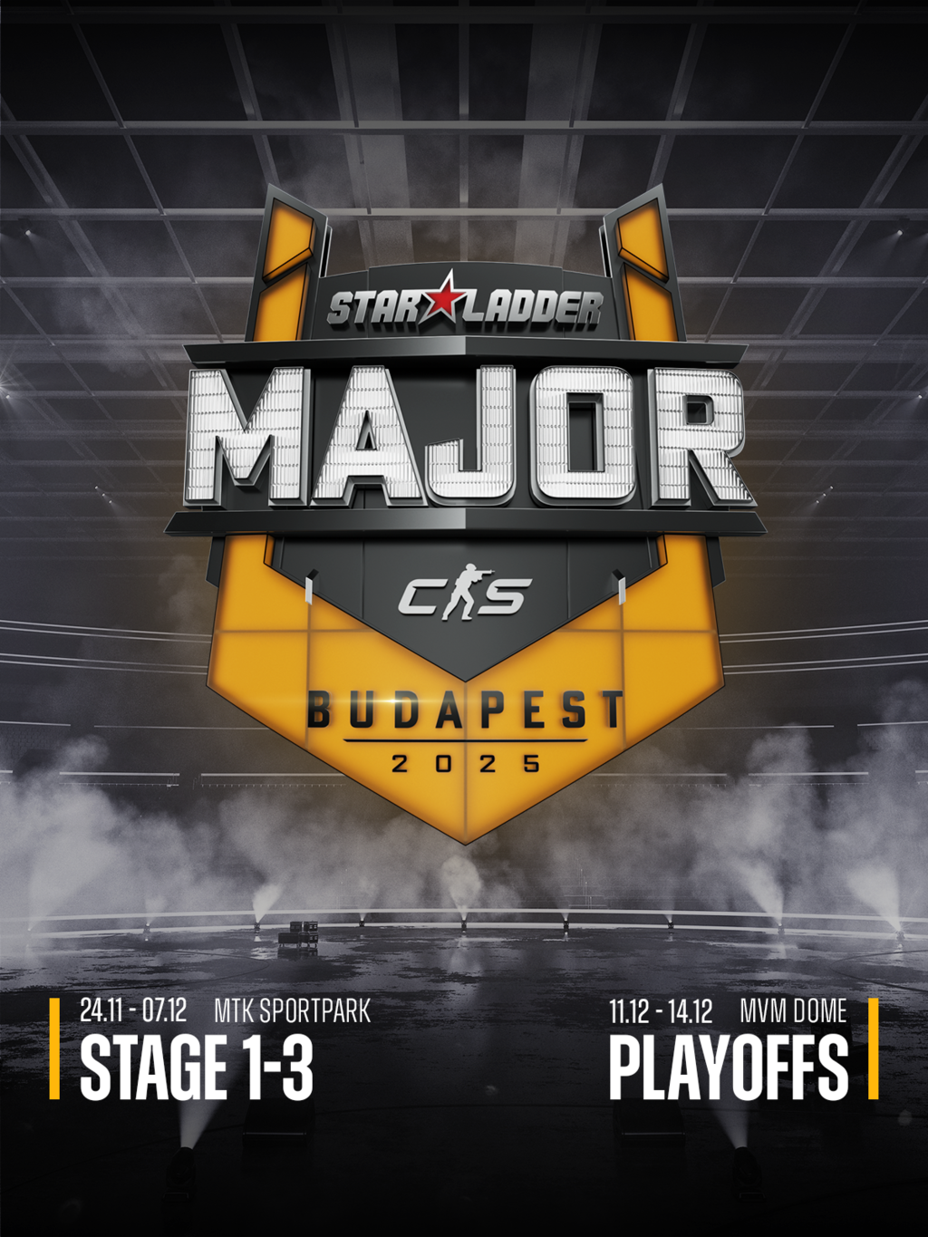 StarLadder Budapest Major: Stage 1-3