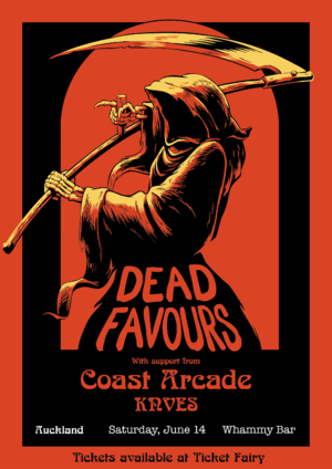 Dead Favours Live at Whammy Bar
