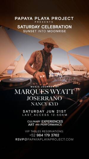 PPP Presents - SATURDAY CELEBRATION - MARQUES WYATT photo