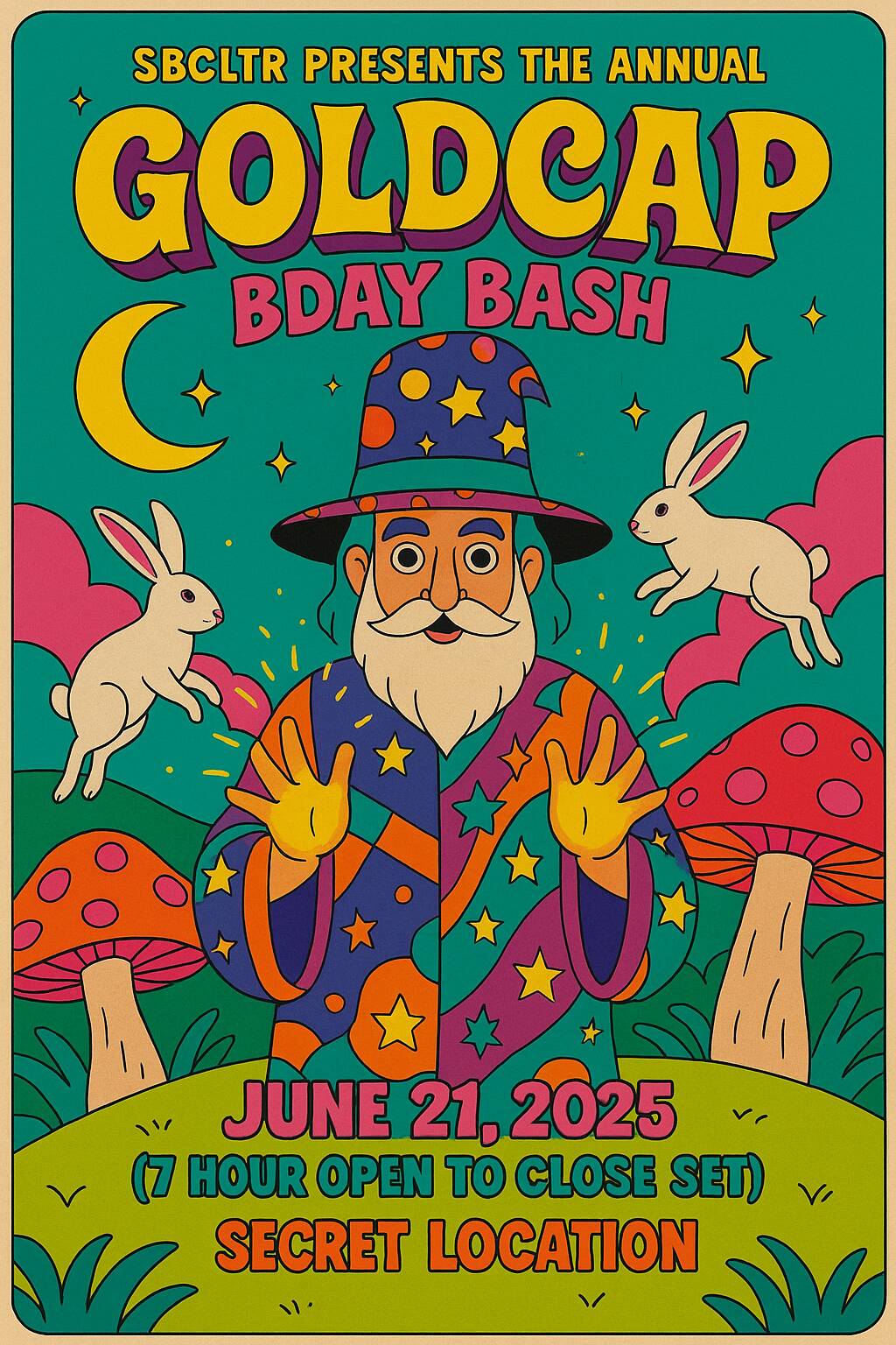 SBCLTR Presents The Annual - GOLDCAP BDAY BASH