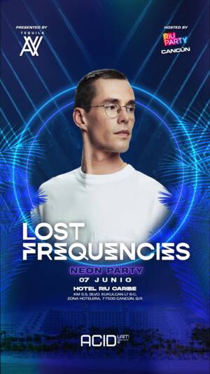 LOST FREQUENCIES @RIU PARTY CANC&Uacute;N