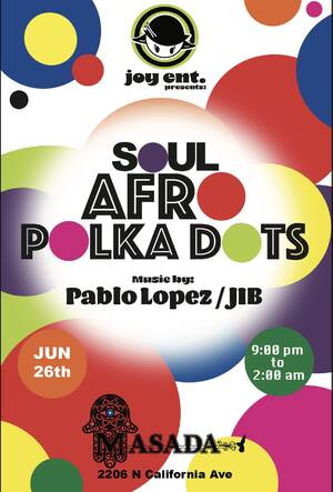 Afro Polka Dots
