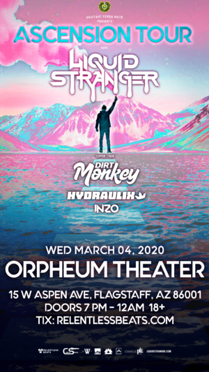 ASCENSION Tour with Liquid Stranger - Flagstaff, AZ - 03/04 photo