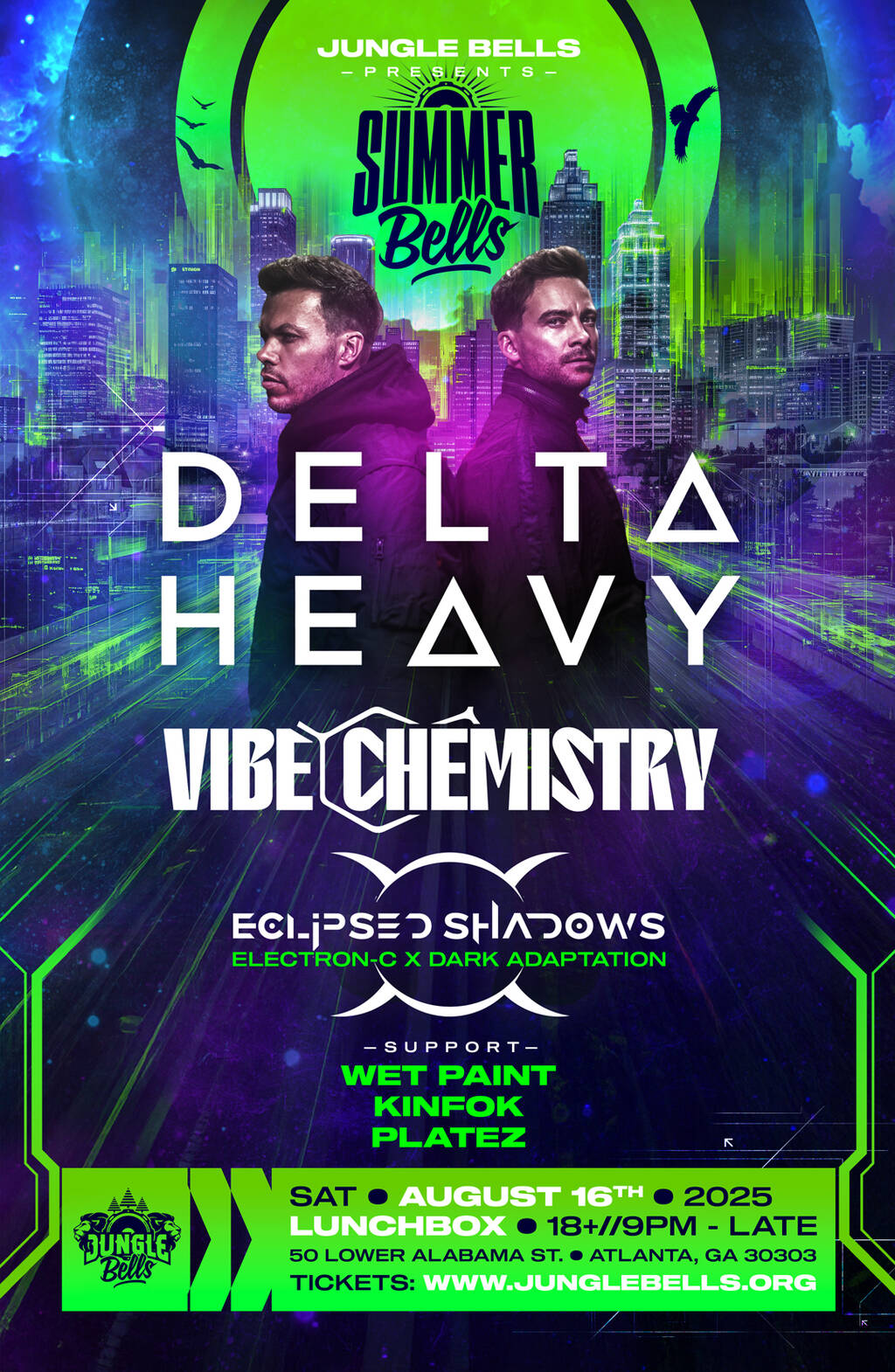 Summer Bells 3 w/ DELTA HEAVY, VIBE CHEMISTRY , & MORE!