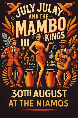 July Julay and the Mambo Kings 3 at the NIAMOS