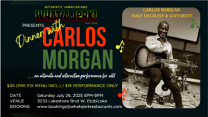 Dinner w/ Carlos Morgan