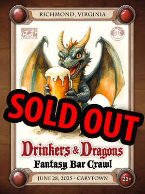 Drinkers & Dragons Fantasy Bar Crawl (Richmond, VA) photo