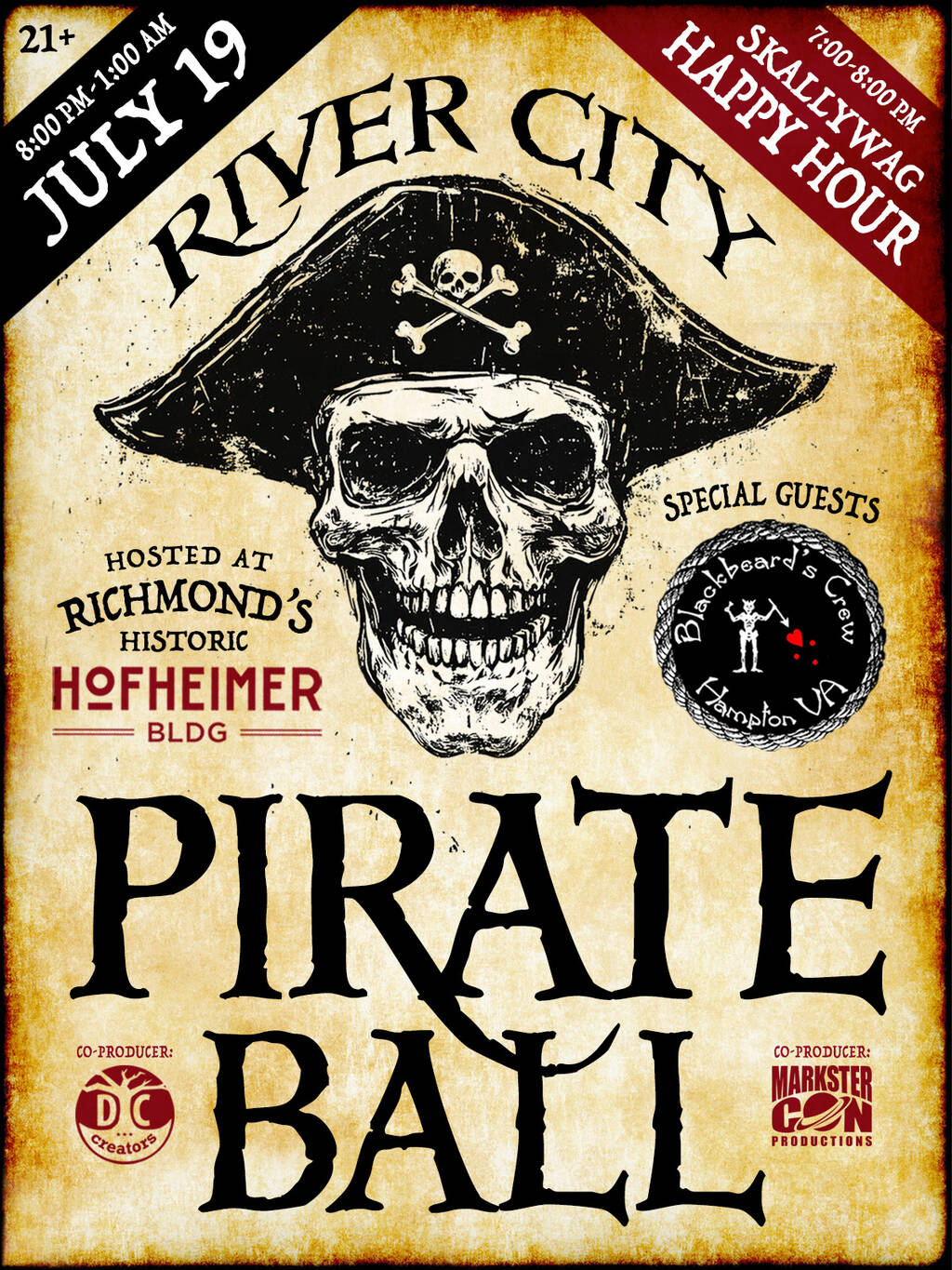 River City PIRATE BALL (Richmond, VA)
