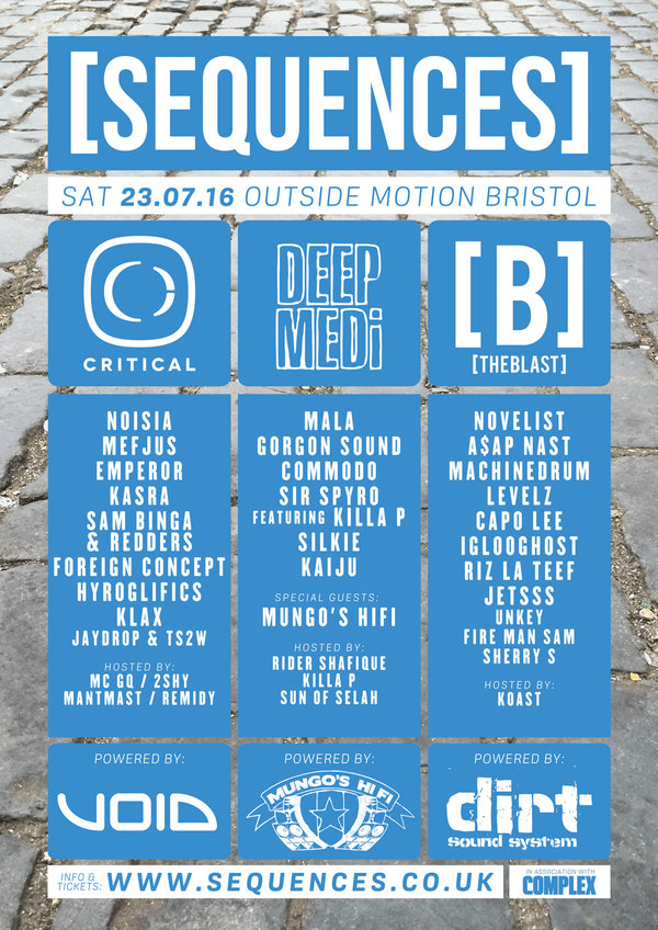 Sequences Tickets Bristol Motion The Ticket Fairy