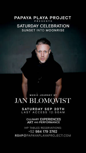 PPP Presents - Saturday Celebration - Jan Blomqvist photo