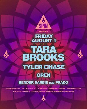 Spin Presents: Tara Brooks photo