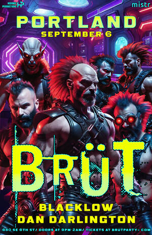 BRÜT PARTY: Portland RAVE, HUNTER! photo