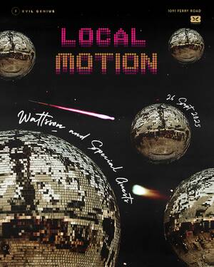 LOCAL MOTION with Wattsson and Special Guests at The Lair