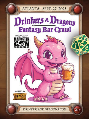 Drinkers & Dragons Fantasy Bar Crawl (Atlanta) photo