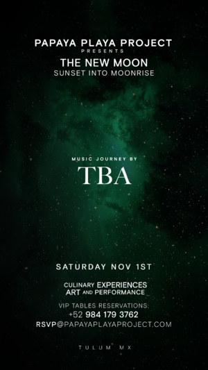 PPP Presents - THE NEW MOON - November 1st photo