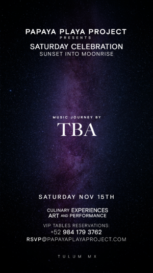 PPP Presents - Saturday Celebration - November 15th photo