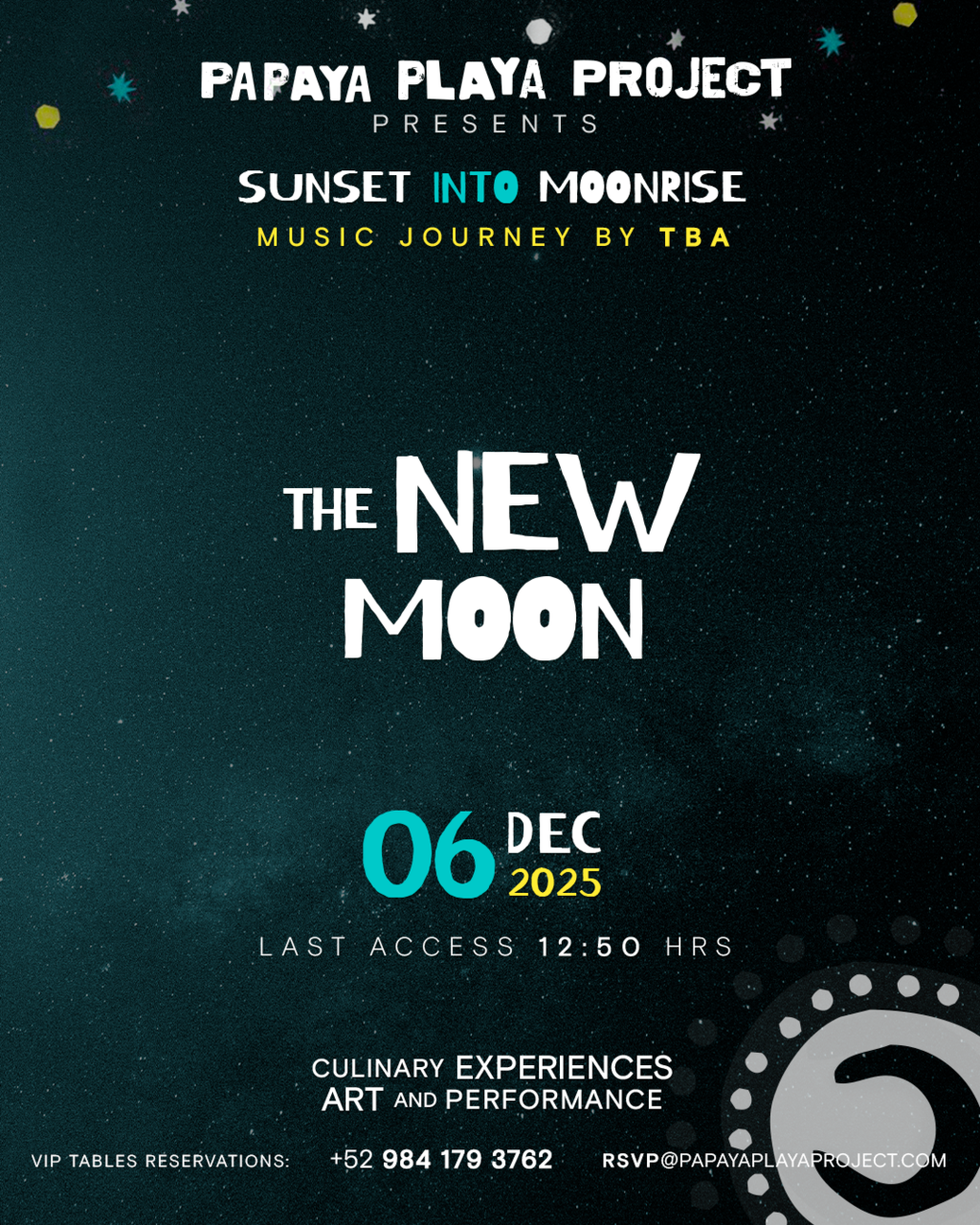 PPP Presents - The New Moon - December 6th