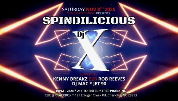 Spindilicious's Tickets | Charlotte | Blackbox Theater - Ticket Fairy