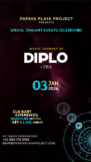 PPP Presents - JAN 3rd - Music Journey by @Diplo photo